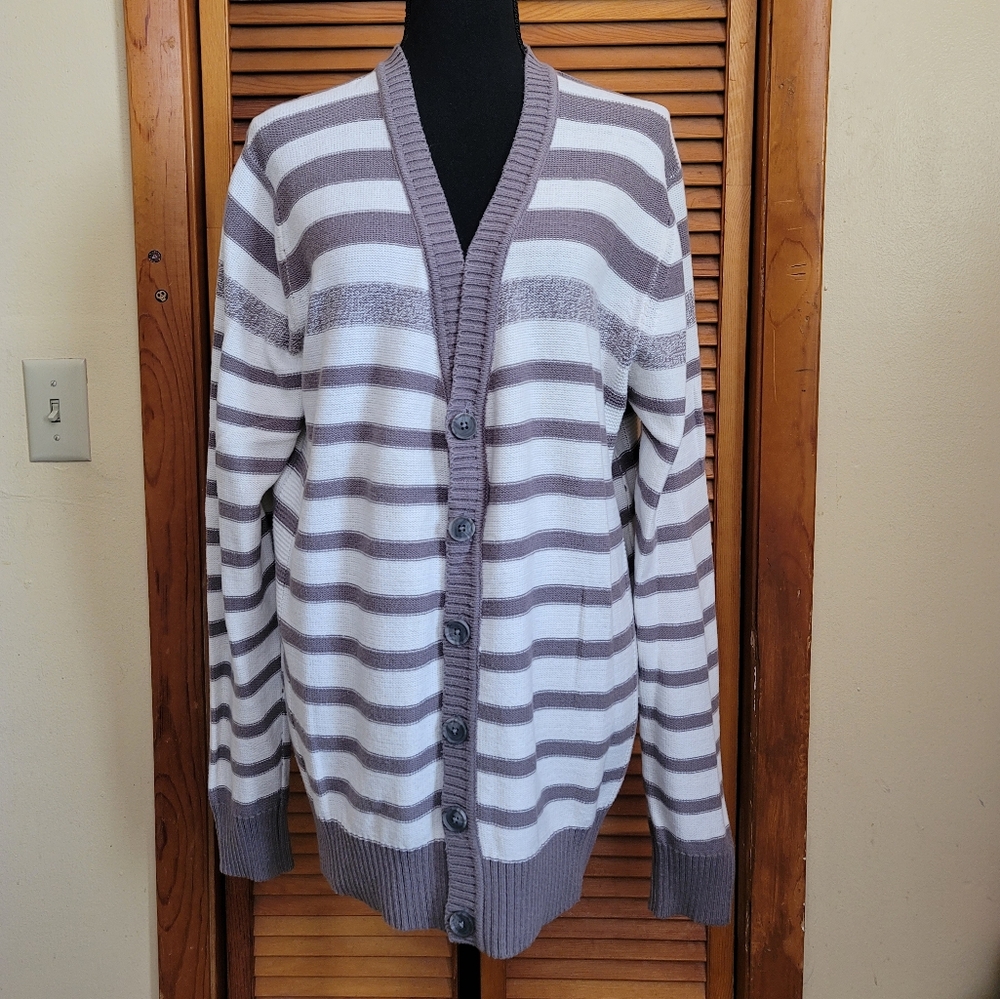 EUC Sean John Men's Cardigan Sweater Size Medium